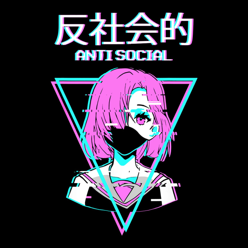 Antisocial Wave Anime Heavy Core Tee by artisFamous | Teevron