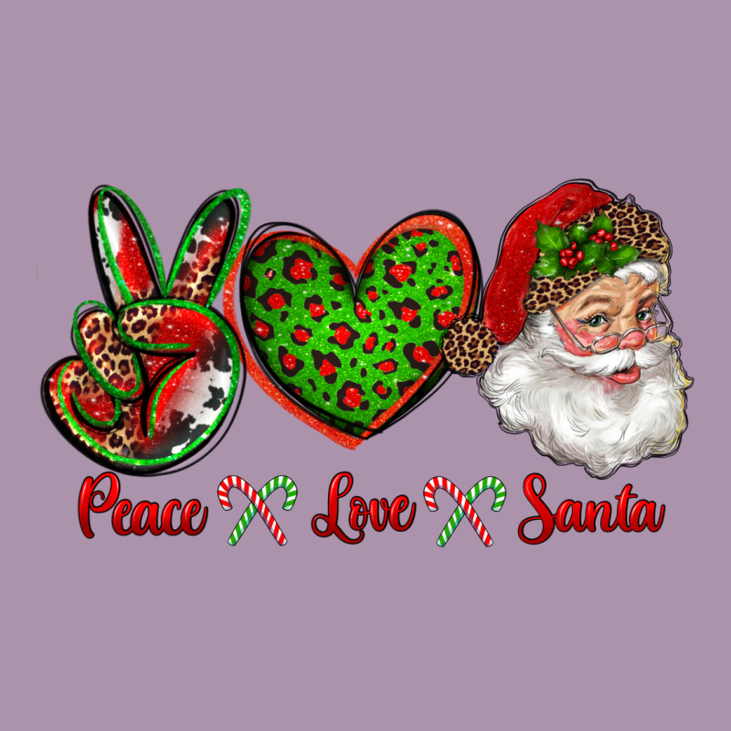 Peace Love Santa Heavyweight Hoodie by RanaPortraitStore | Teevron