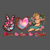 Peace Love Cupid Zipper Hoodie | Teevron
