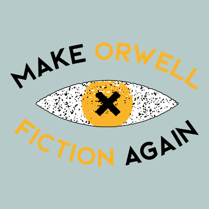 Make Orwell Fiction Again Heavy Core Tee by artisFamous | Teevron