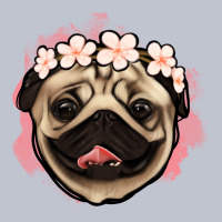 Pug Floral Premium Hoodie | Teevron