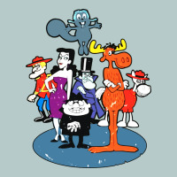Rocky & Bullwinkle And Friends Heavy Core Tee | Teevron