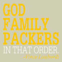 God Family Packers In That Order Heavy Core Tee | Teevron