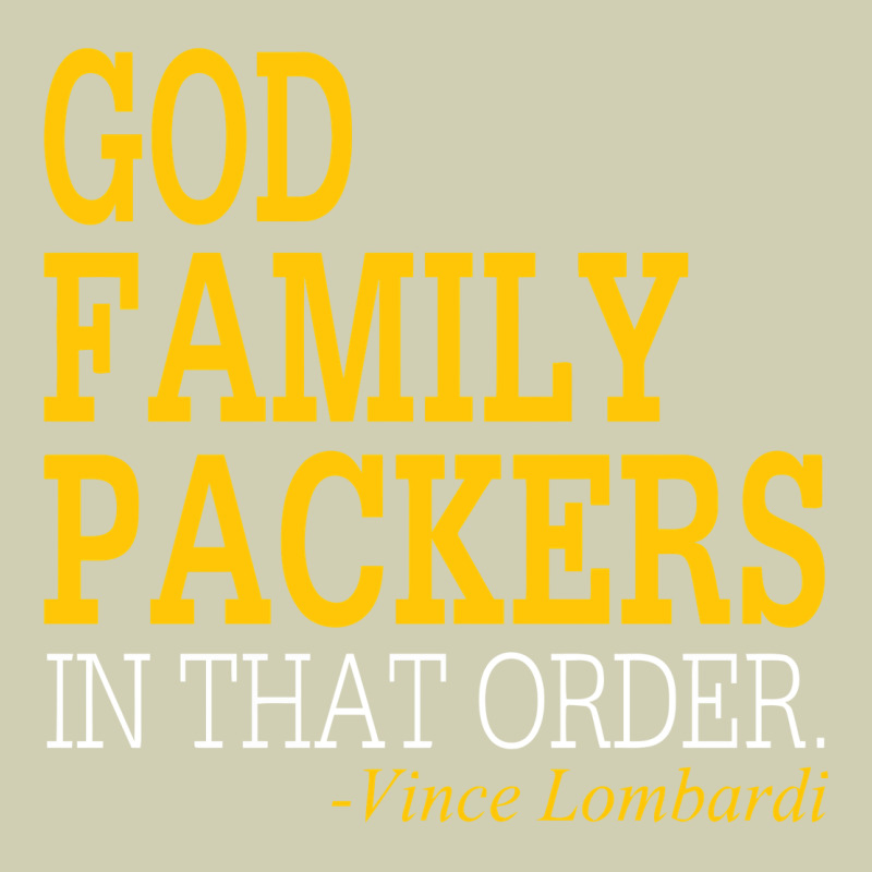 God Family Packers In That Order Heavy Core Tee by artisFamous | Teevron