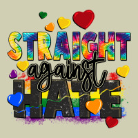 Straight Against Hate Heavy Core Tee | Teevron