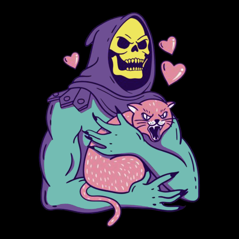 Skeletor's Hug Cat Heavy Core Tee by artisFamous | Teevron