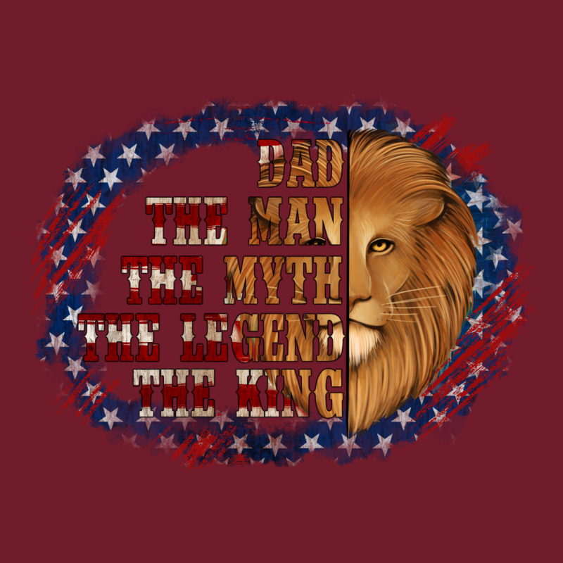 Dad The Man American Flag Zipper Hoodie by Jasminsmagicworld | Teevron