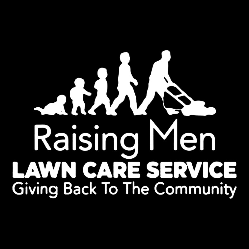 Raising Men Lawn Care Heavy Core Tee by artisFamous | Teevron