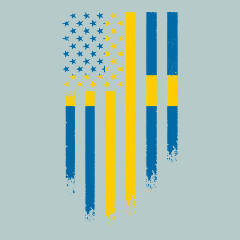 Sweden Swedish Roots American Flag | Canadian Roots Heavy Core Tee by artisFamous | Teevron