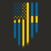 Sweden Swedish Roots American Flag | Canadian Roots Heavy Core Tee | Teevron
