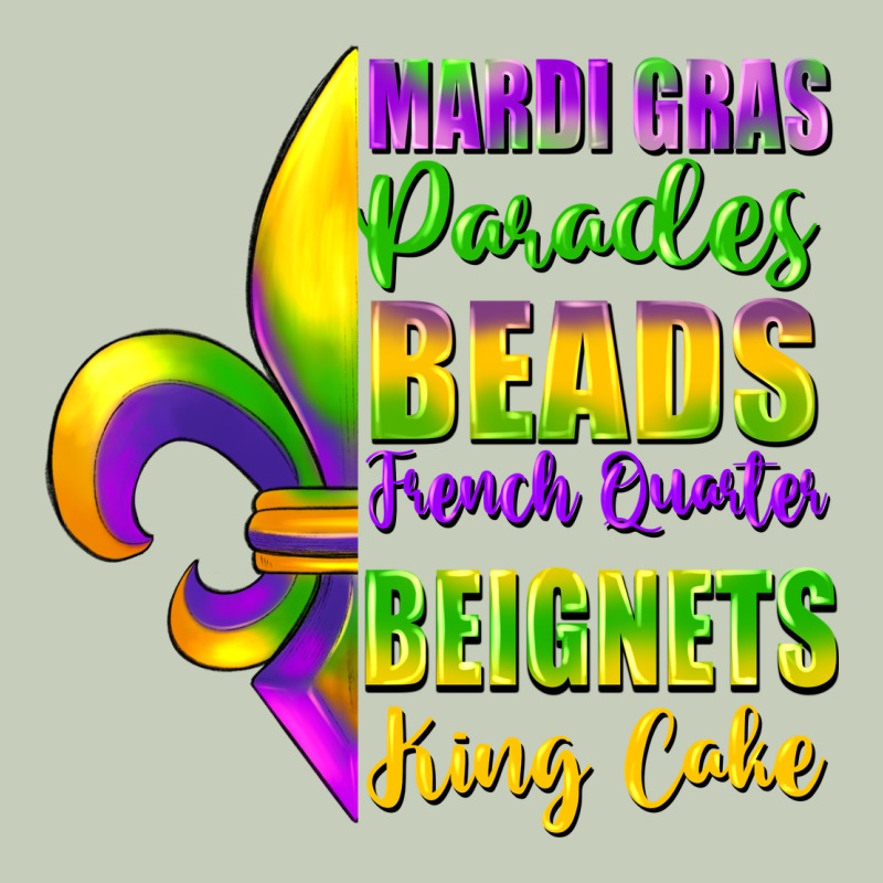 Mardi Gras Parades Beads Classic Tee by FaDigitalArtStudio | Teevron