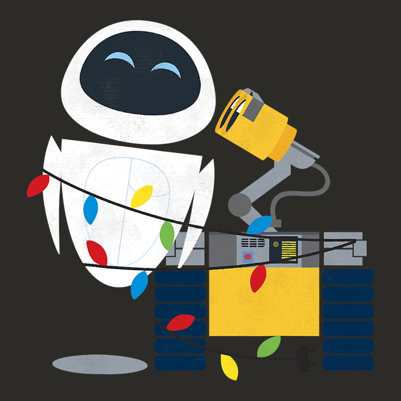 Wall E Eve Christmas Light Wrap Graphic T Shirt Heavy Core Tee by artisFamous | Teevron