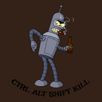 Futurama Ctrl Alt Shift Kill Bender Heavy Core Tee | Teevron