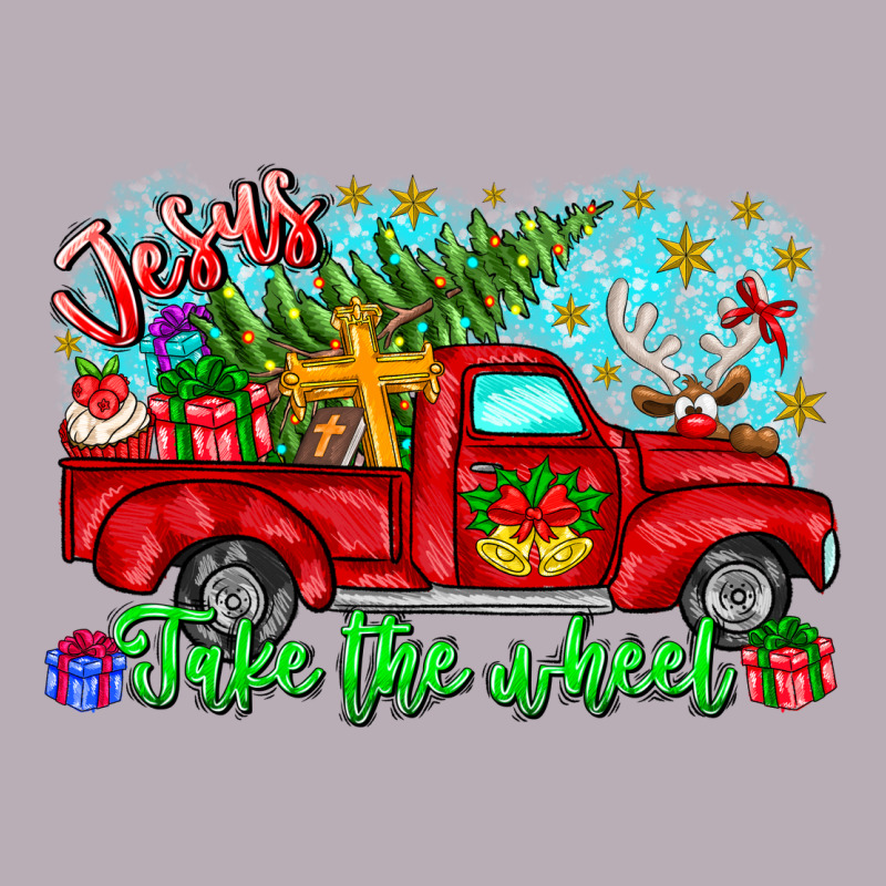 Jesus Take The Wheel Vintage Tee by CowhideDigitalArt | Teevron