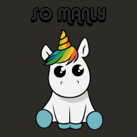 So Manly Funny Unicorn Heavy Core Tee | Teevron