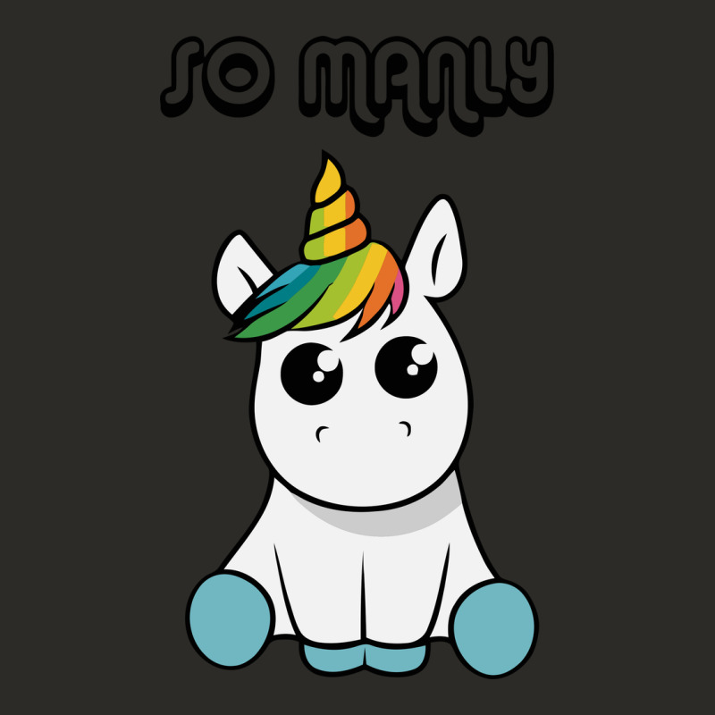 So Manly Funny Unicorn Heavy Core Tee by artisFamous | Teevron
