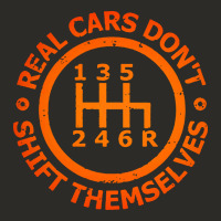 Real Cars Dont Shift Themselves Heavy Core Tee | Teevron