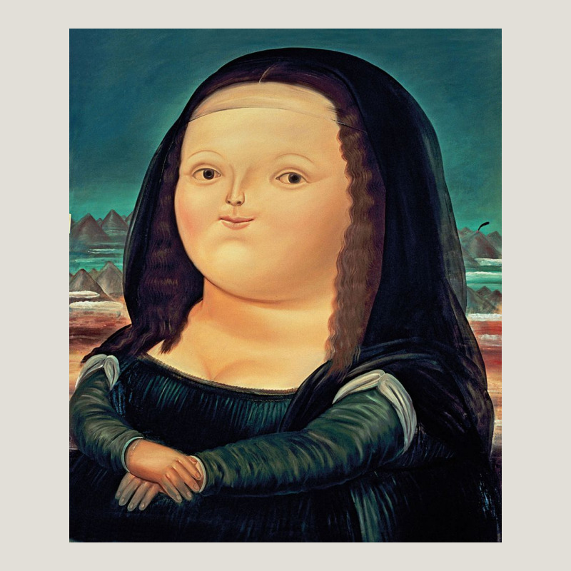 Fernando Botero Mona Lisa Heavy Core Tee by artisFamous | Teevron