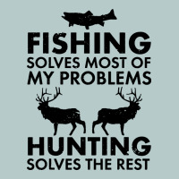 Funny Fishing And Hunting Heavy Core Tee | Teevron