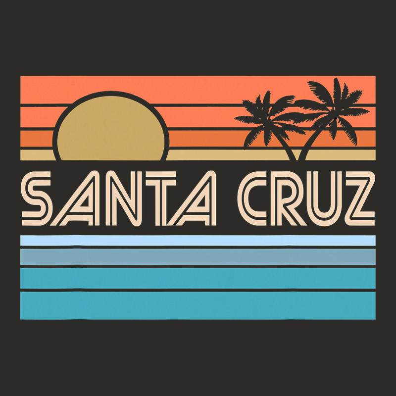 Santa C.r.u.z Cali Sunset 70s 80s Surfer Summer Sun Heavy Core Tee by artisFamous | Teevron