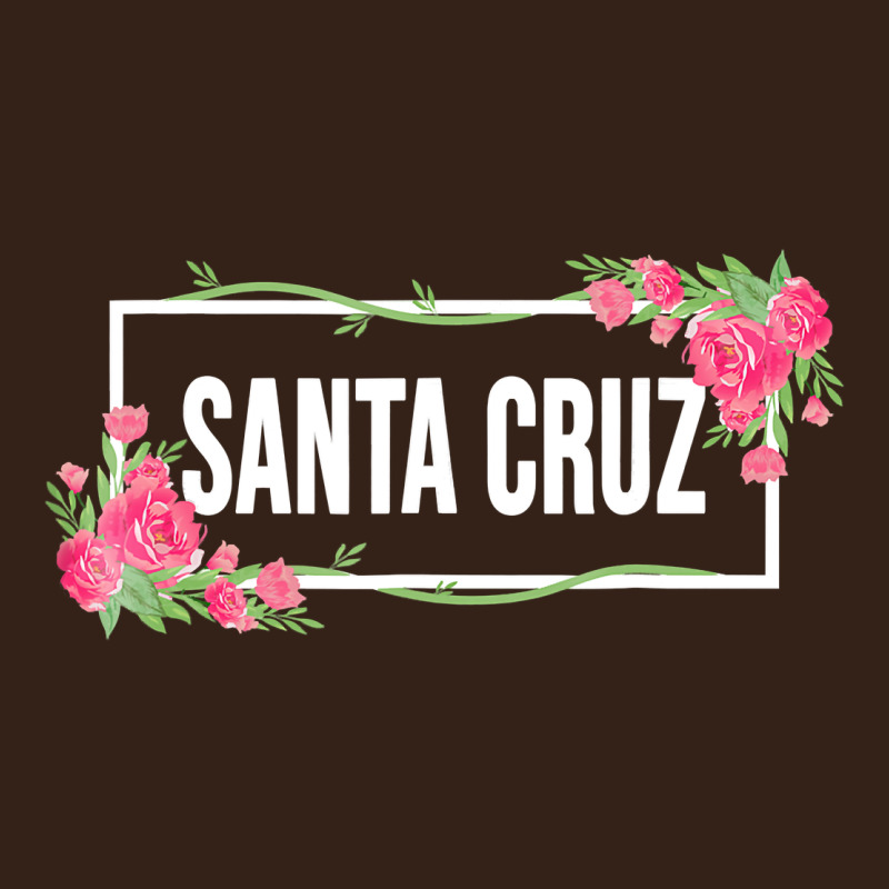 Santa C.r.u.z Cali  Floral Hibiscus Flower Heavy Core Tee by artisFamous | Teevron