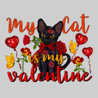 My Cat Is My Valentine Valentine's Day Premium Tee | Teevron
