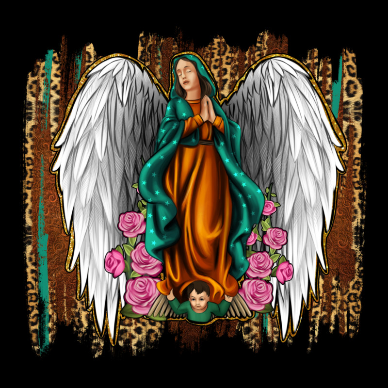 Lady Of Guadalupe Zipper Hoodie by Jasminsmagicworld | Teevron