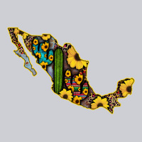 Guerrero Mexico Serape Cactus Sunflower Map Heavyweight Sweatshirt | Teevron