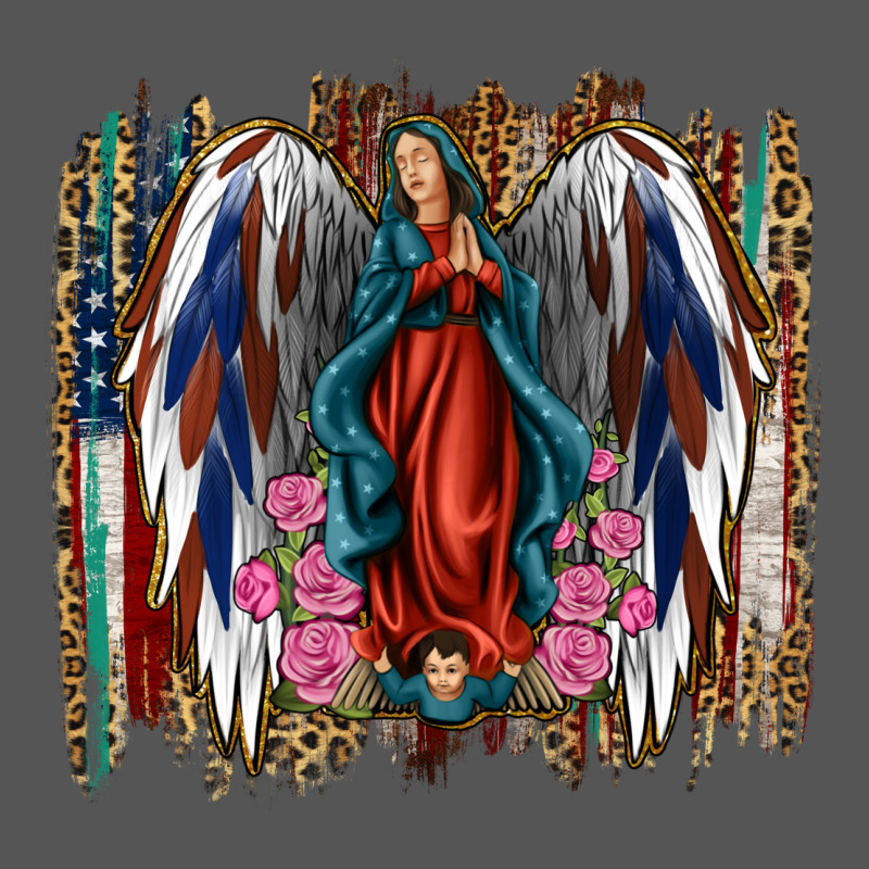 Lady Of Guadalupe Th Of July Zipper Hoodie by Jasminsmagicworld | Teevron