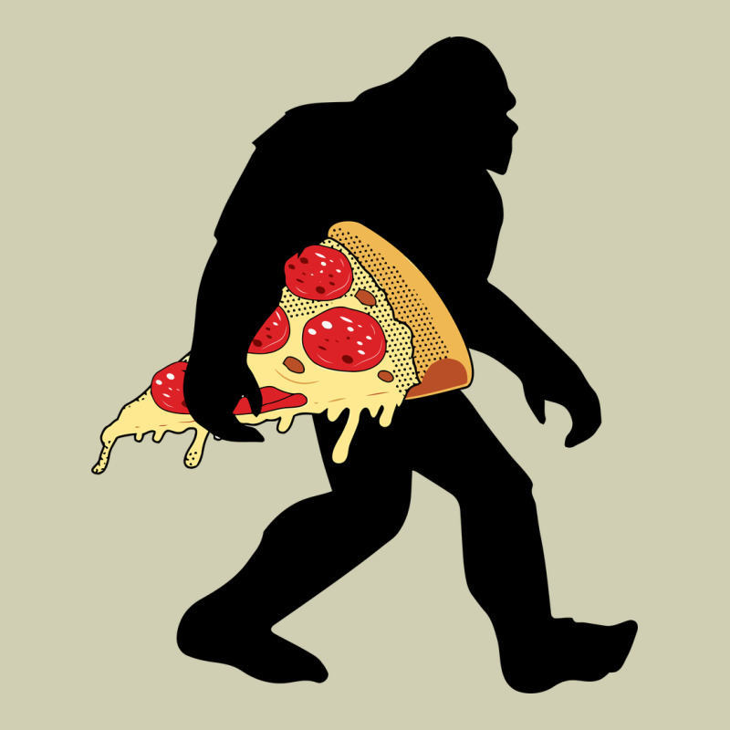 Bigfoot Carrying Pizza Heavy Core Tee by artisFamous | Teevron