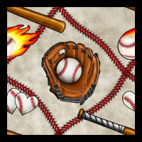 Baseball Glove And Bat Seamless Pattern Premium Tee | Teevron