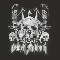 Black Sab.bath Official Vintage Dancing Skele Heavy Core Tee | Teevron