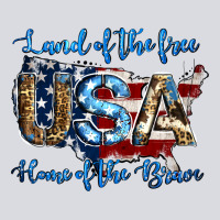 Land Of The Free Home Of The Brave American Flag Background Zipper Hoodie | Teevron