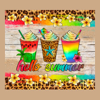 Hello Summer Ice Coffee Vintage Hoodie | Teevron