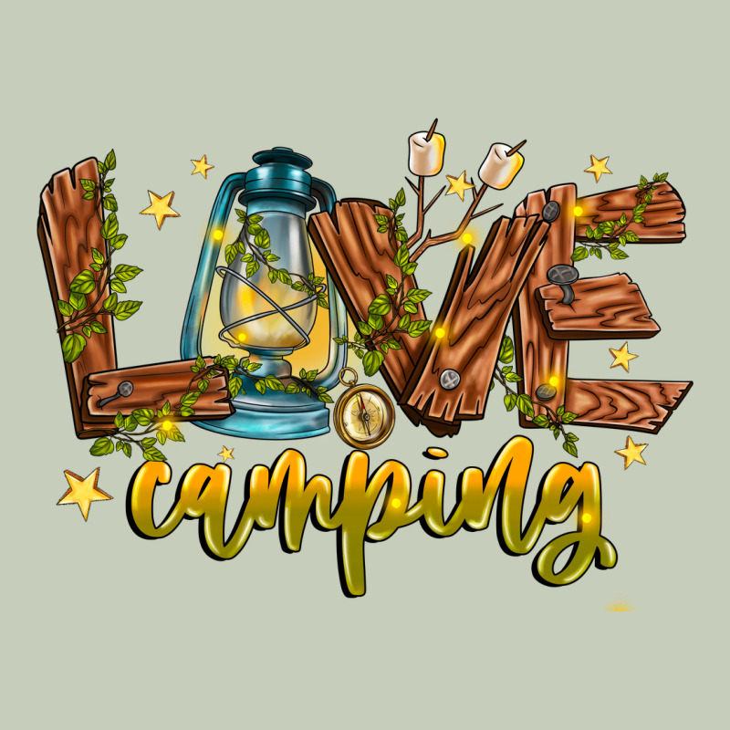 Love Camping Ladies Tee by CowhideDigitalArt | Teevron