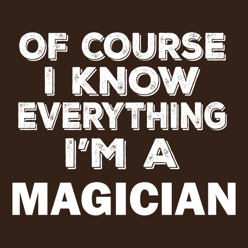 I Know Everything I'm A Magician Heavy Core Tee by artisFamous | Teevron