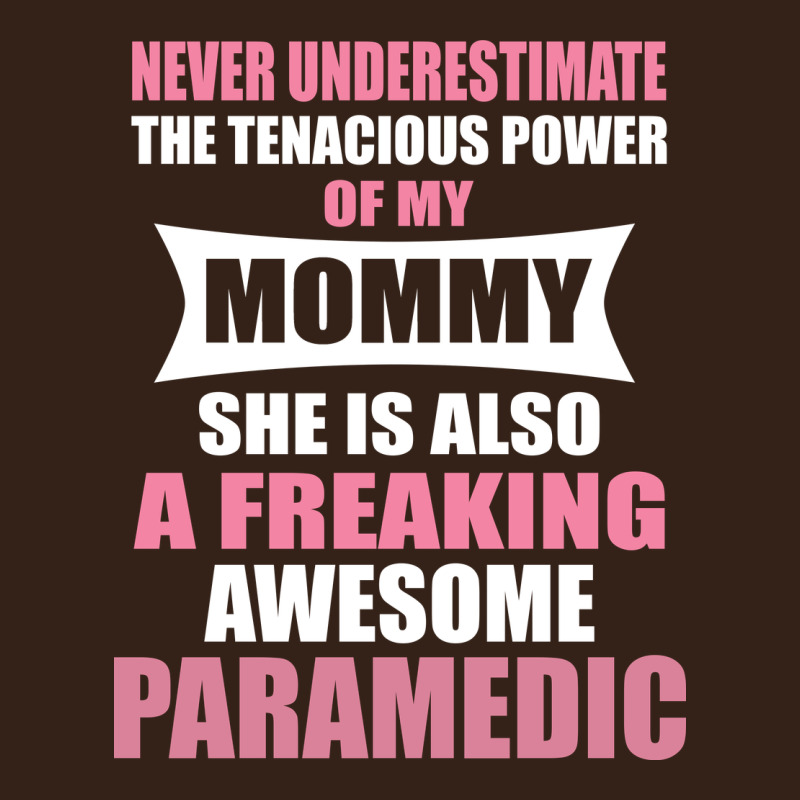 Never Underestimate Mommy Paramedic Heavy Core Tee by artisFamous | Teevron