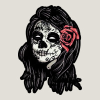 Sugar Skull Lady Heavy Core Tee | Teevron