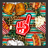 american football snacks with serape and leopard | Teevron