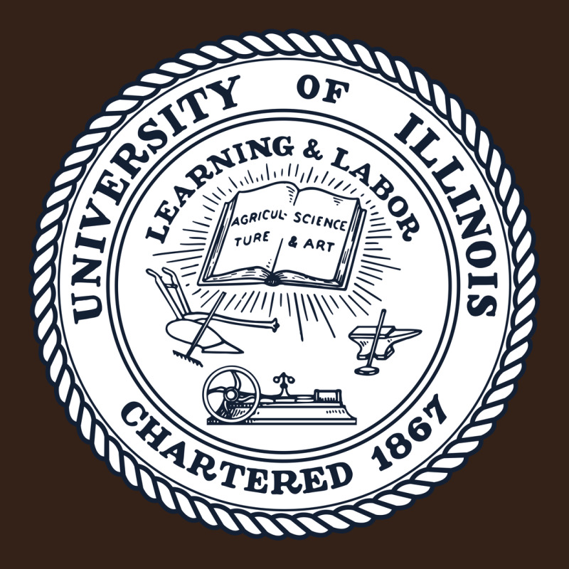 University Of Illinois Heavy Core Tee by artisFamous | Teevron
