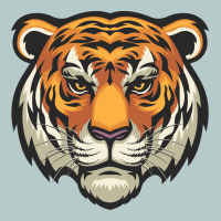 Tiger Vector Face Heavy Core Tee | Teevron