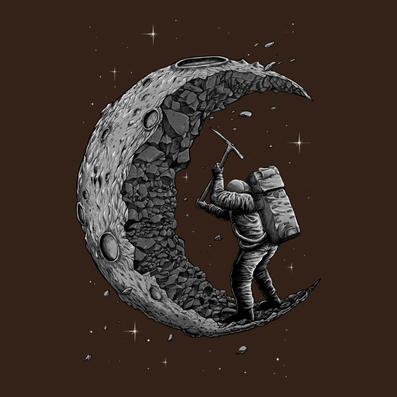 Digging The Moon Heavy Core Tee by artisFamous | Teevron