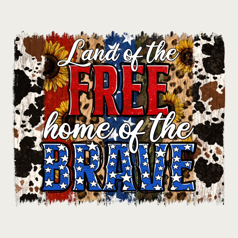 Land Of The Free  Th Of July Brushstroke Zipper Hoodie by Jasminsmagicworld | Teevron