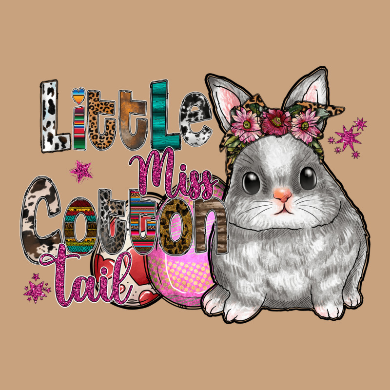 Little Miss Cotton Tail Vintage Tee by CowhideDigitalArt | Teevron