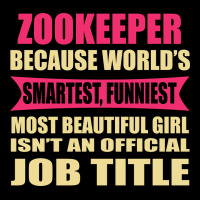 Zookeeper Funniest Isn't A Jobtitle Heavy Core Tee | Teevron