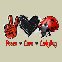 Peace Love Ladybug Heavy Core Tee | Teevron
