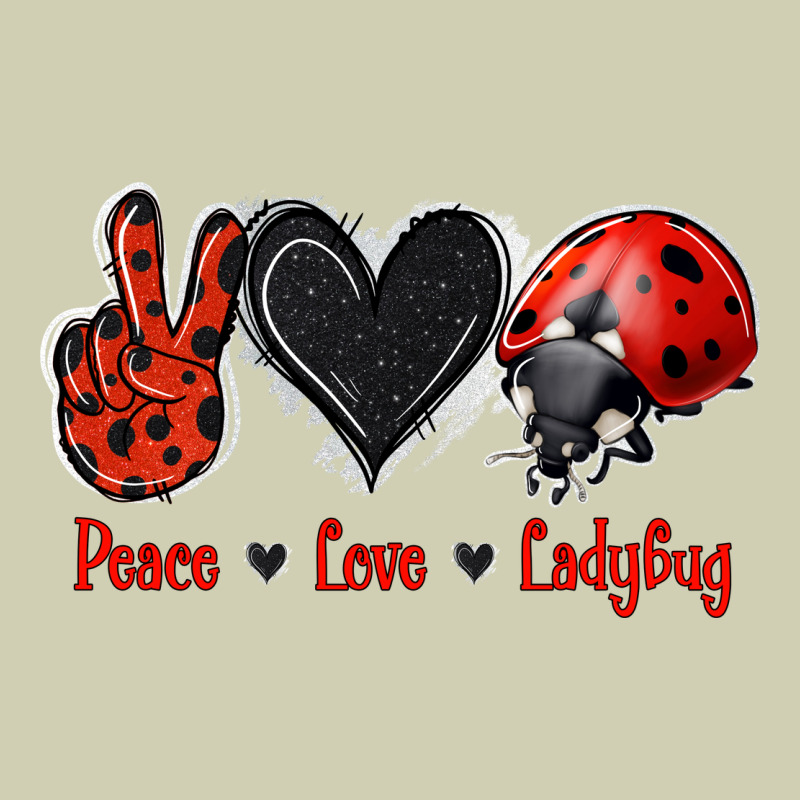 Peace Love Ladybug Heavy Core Tee by Jasminsmagicworld | Teevron