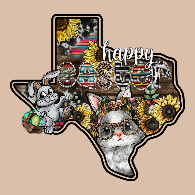 Happy Easter Texas Urban Heavy Tee by CowhideDigitalArt | Teevron