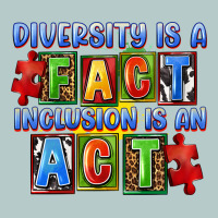 Diversity Is A Fact Inclusion Is An Act Heavy Core Tee | Teevron