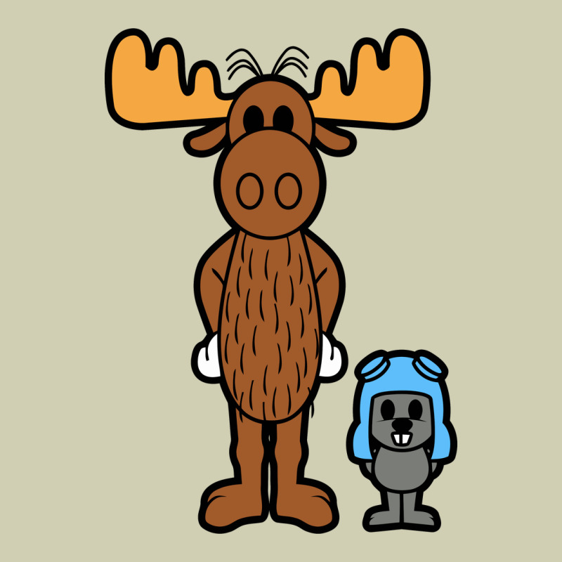 Rocky And Bullwinkle Heavy Core Tee by artisFamous | Teevron